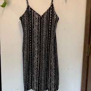 Black and white dress